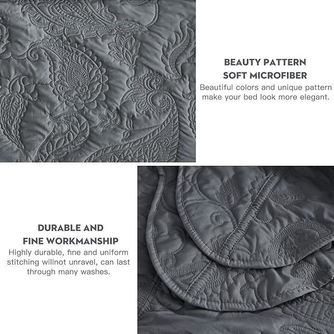 Microfiber Bedding Set - King - 5 Piece