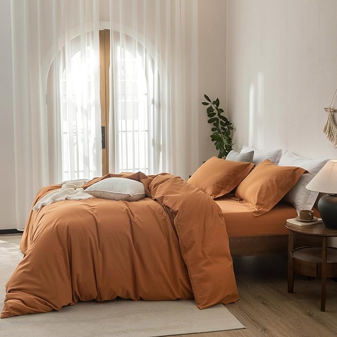 Linen Duvet Cover Set - Queen