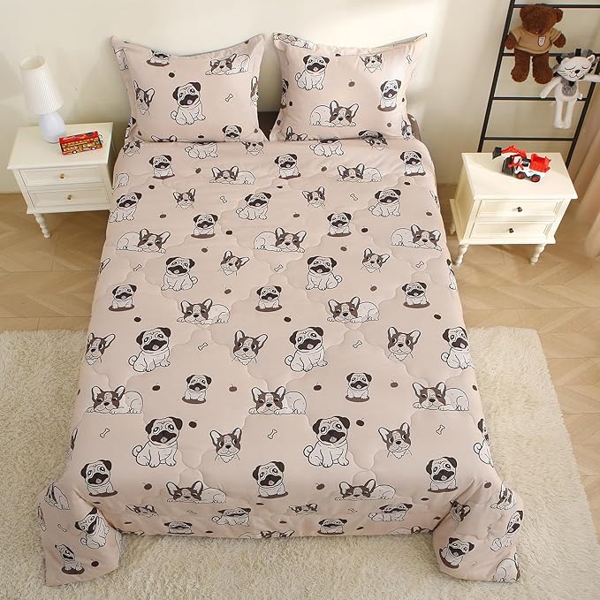 Microfiber Comforter Set - Twin - 7 Piece