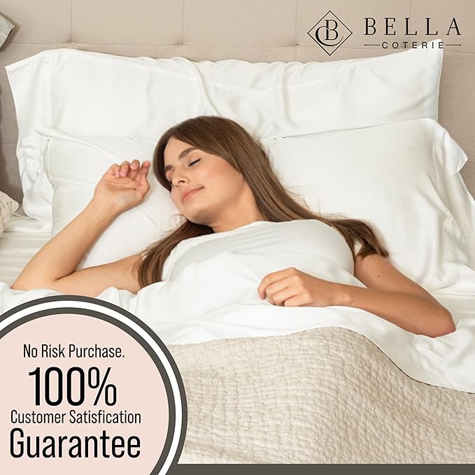 Bamboo Cooling Pillowcase Set - King - 2 Piece