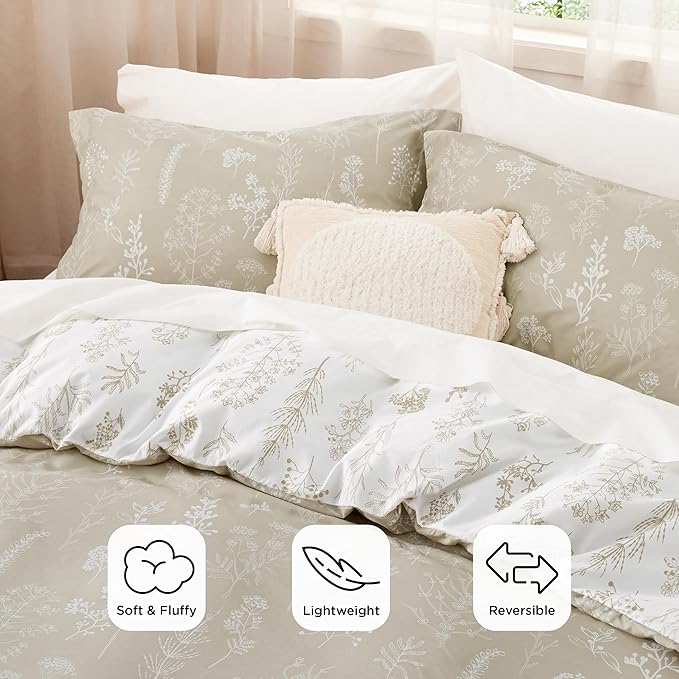 Linen Comforter Set - Queen - 3 Piece