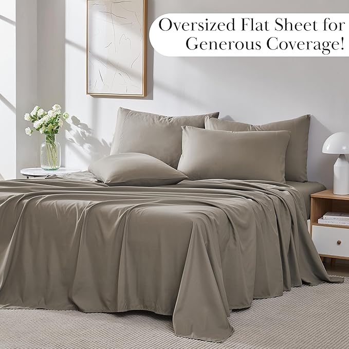 Bed Sheet Set - Queen - 4 Piece
