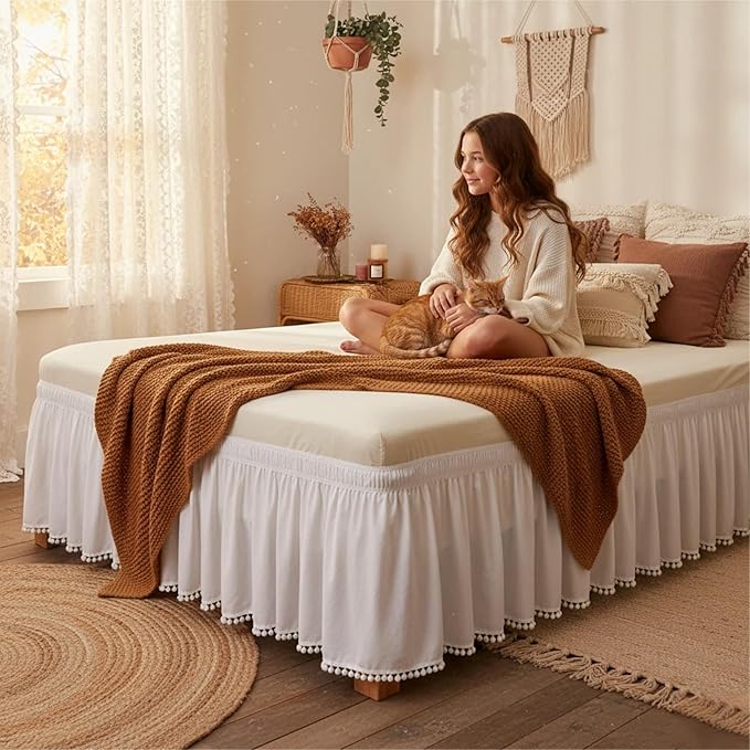 Bed Skirt - King - 15 in Drop