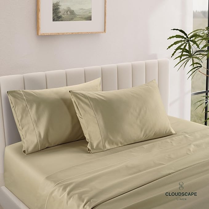 Linen Pillowcase Set - Queen - 2 Piece