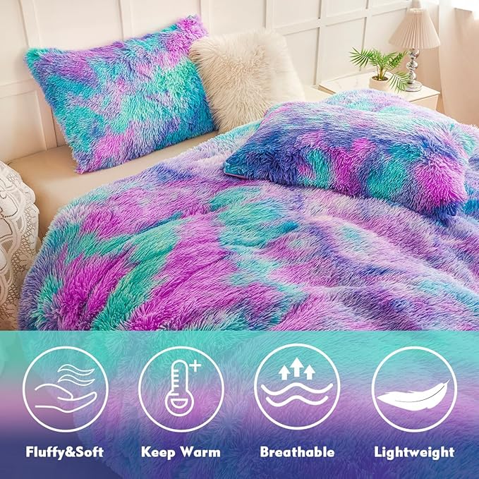 Velvet Comforter Set - Twin - 3 Piece