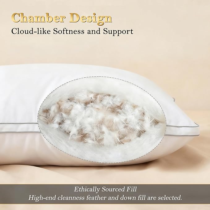 Bed Pillow - Queen - 2 Piece