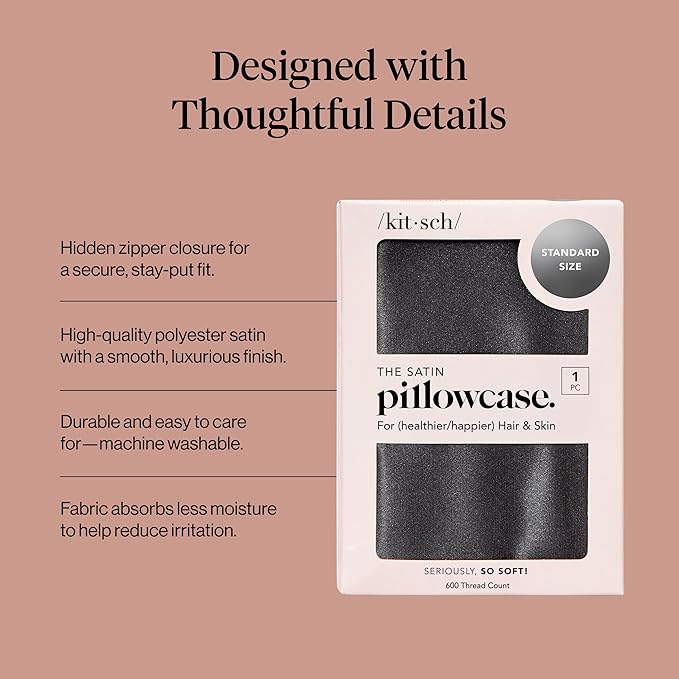 Satin Cooling Pillowcase - Queen