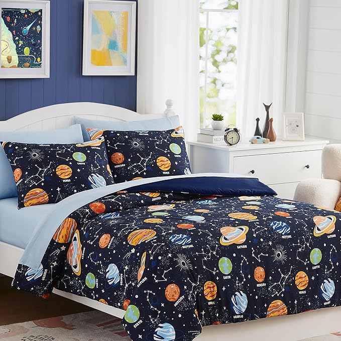 Comforter Set - Queen - 7 Piece