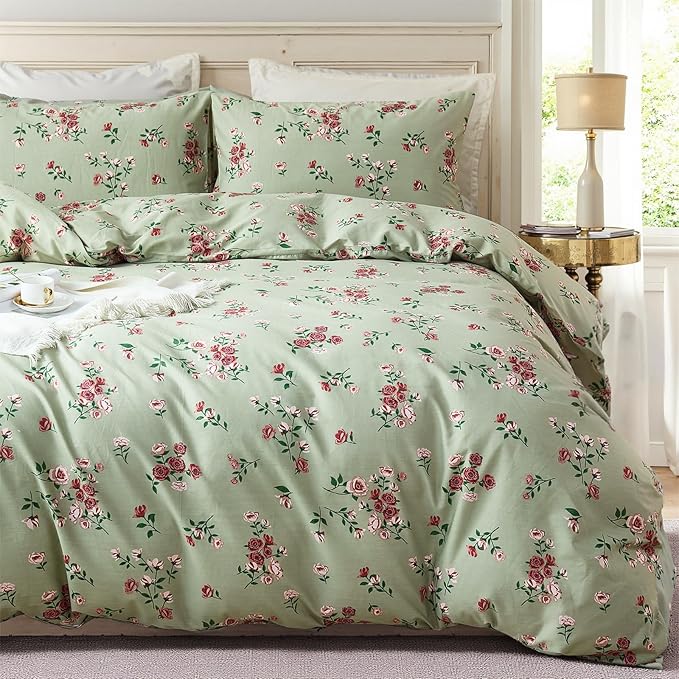 100% Cotton Duvet Cover Set - Queen - 3 Piece