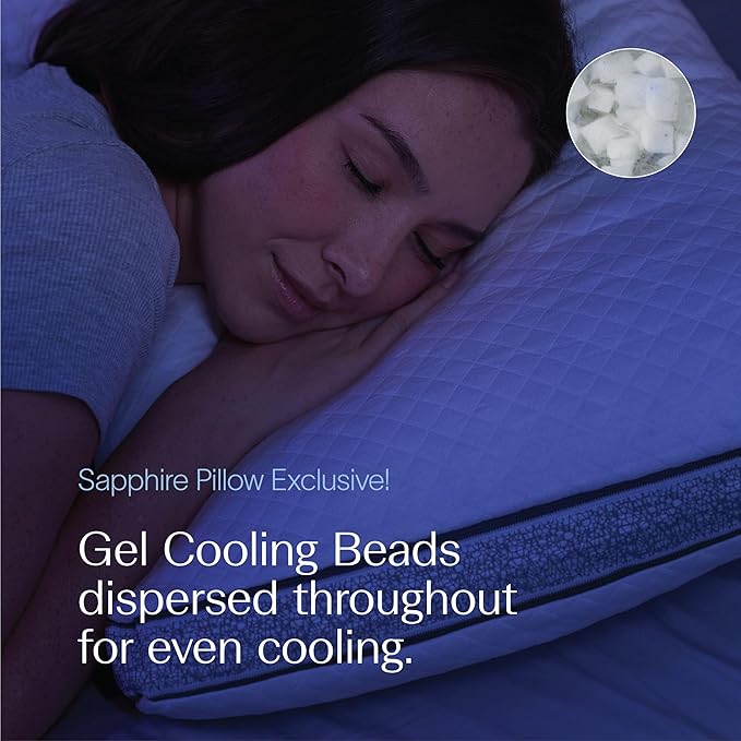 Memory Foam Cooling Bed Pillow - Queen