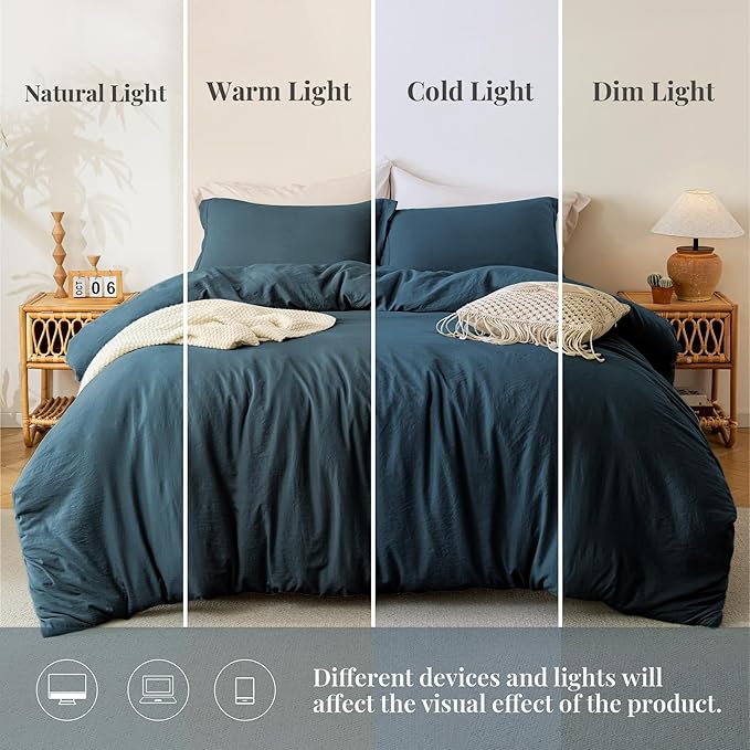 Microfiber Duvet Cover Set - 3 Piece