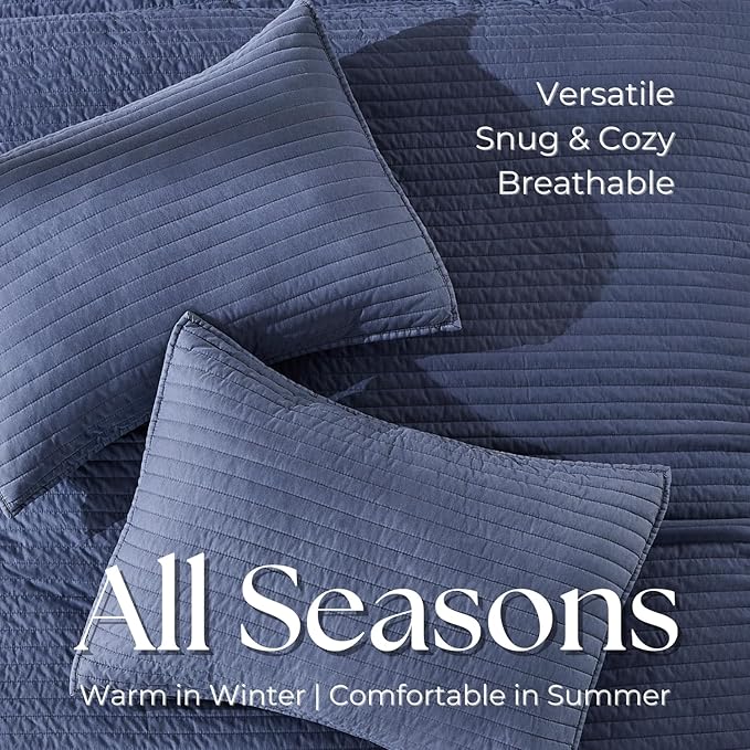 Microfiber Quilt Set - King