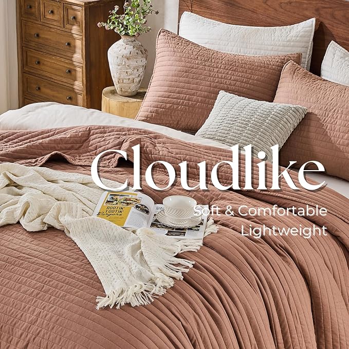 Microfiber Quilt Set - Twin