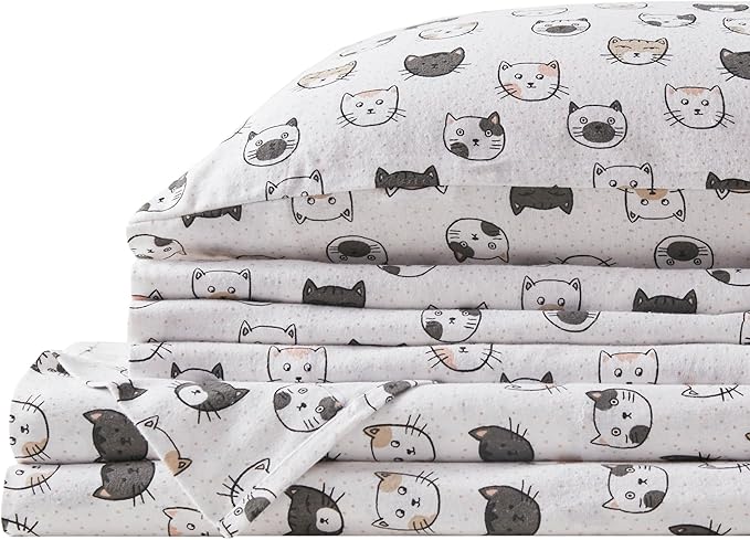 Flannel Bed Sheet Set - Twin XL - 3 Piece