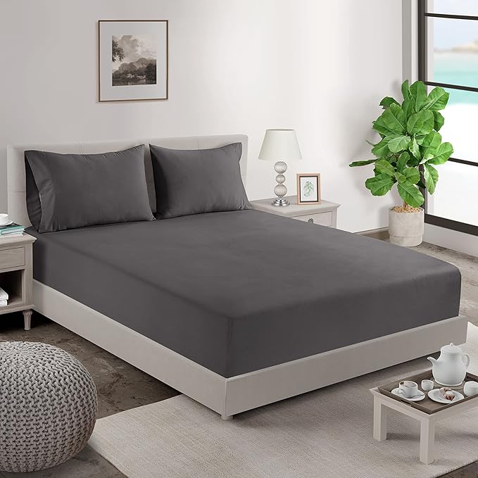 Linen Pillowcase Set - King - 2 Piece