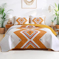 Microfiber Quilt Set - King - 3 Piece