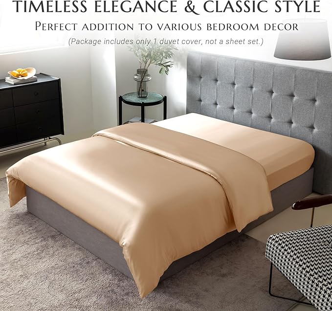 Mulberry Silk Duvet Cover - Queen