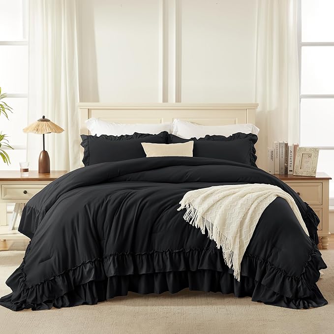 Microfiber Comforter Set - Full - 79 x 90 in - 3 Piece