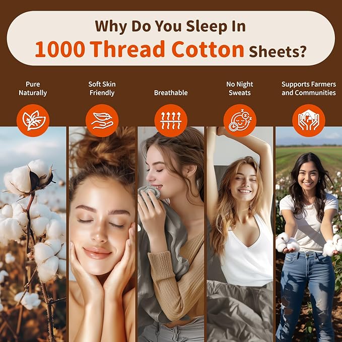 Bed Sheet Set - Queen - 16 in Deep Pocket - 4 Piece