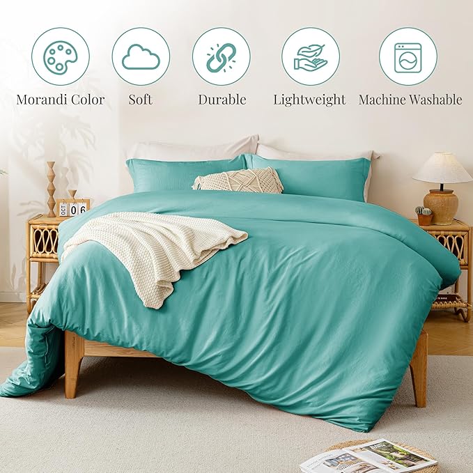 Microfiber Duvet Cover Set - 3 Piece