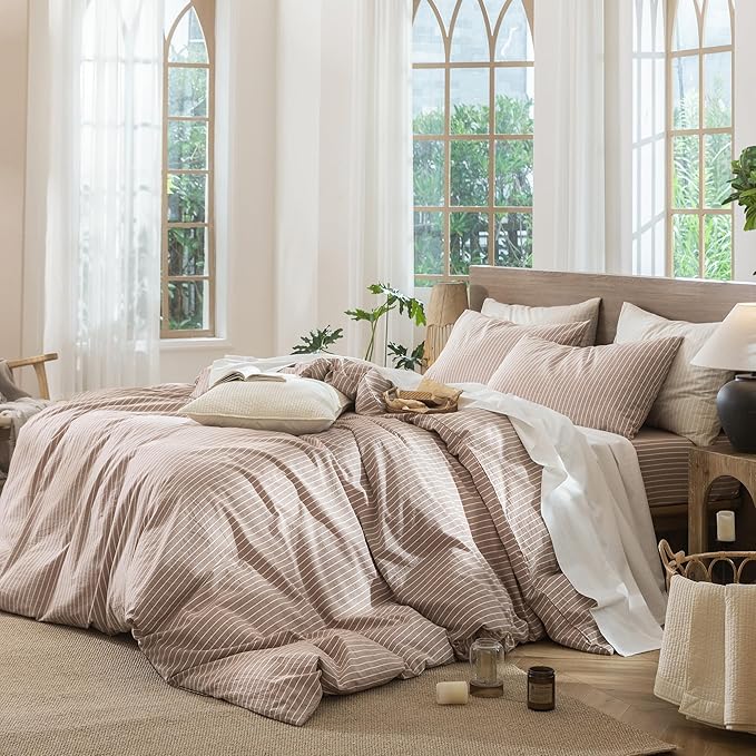Linen Duvet Cover Set - Full