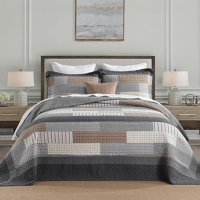 100% Cotton Bedding Set - Queen