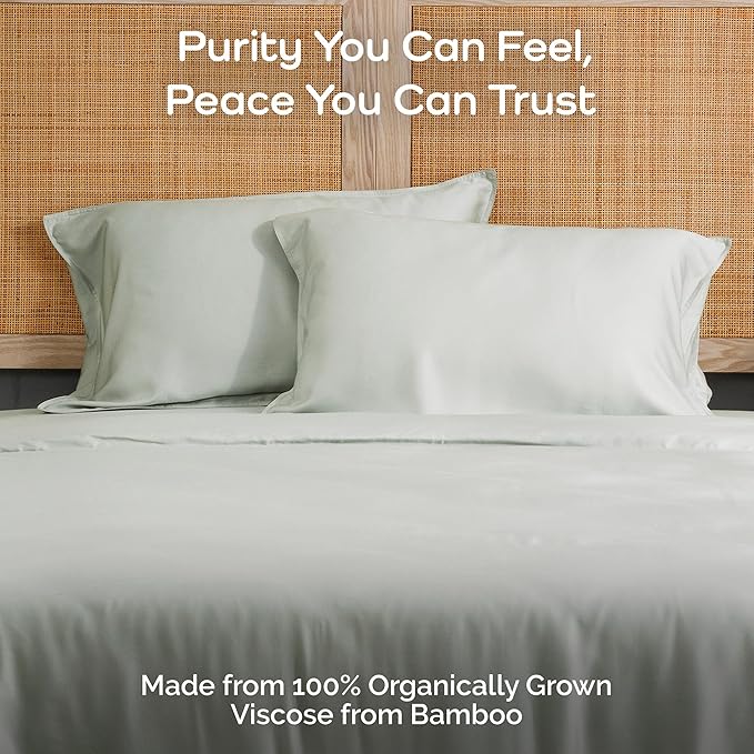 Bamboo Cooling Pillowcase Set - King - 2 Piece