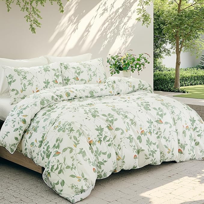 100% Cotton Duvet Cover Set - Queen - 3 Piece