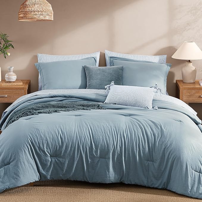 Comforter Set - Queen - 7 Piece