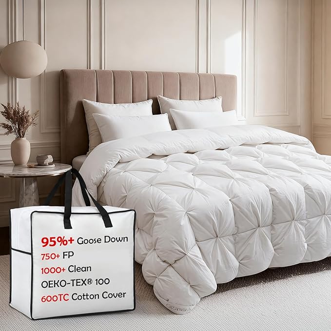 Duvets Down Comforter - Queen - 86 x 94 in