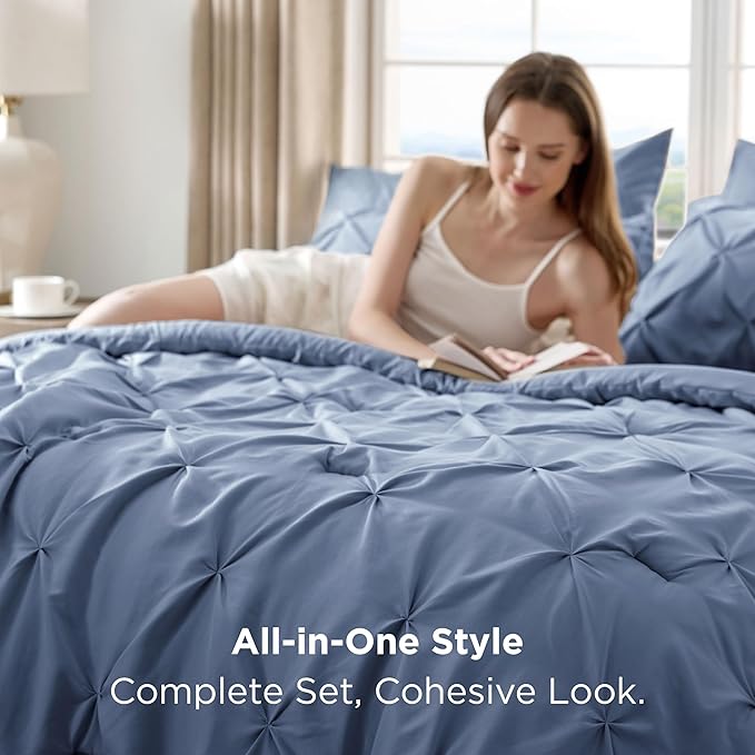 Comforter Set - Queen - 7 Piece
