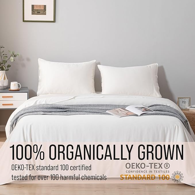 Bamboo Cooling Bed Sheet Set - King