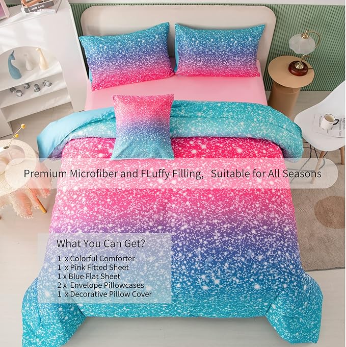 Comforter Set - Full - 6 Piece
