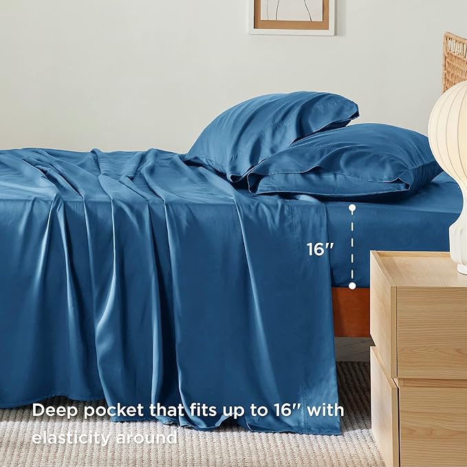 Bamboo Cooling Bed Sheet Set - King