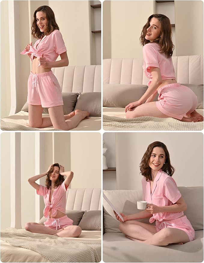 Women's 100% Cotton Pajama Set - 2 Piece