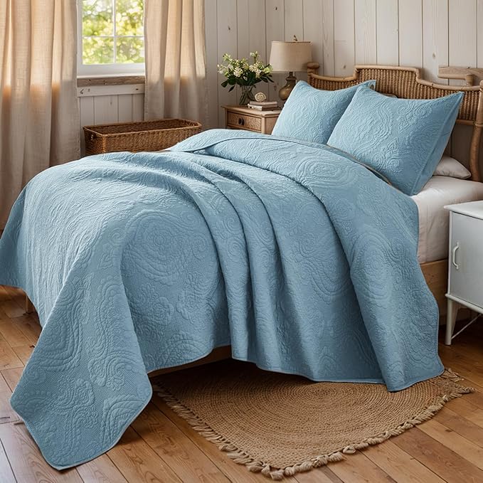 Quilt Set - Queen - 3 Piece