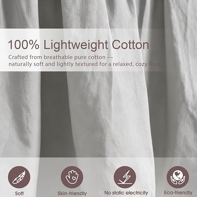 100% Cotton Bed Skirt - Queen - 18 in Drop