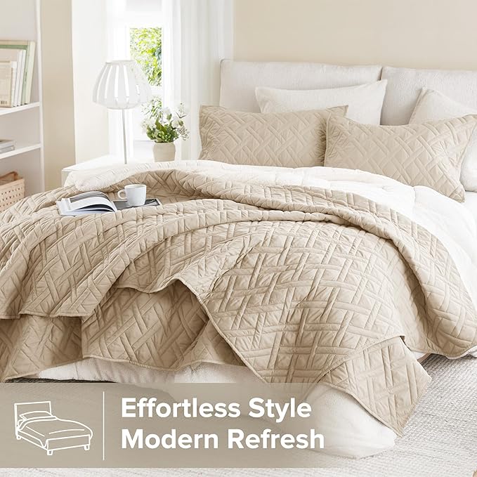Quilt Set - Queen - 3 Piece