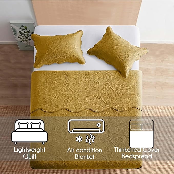 Microfiber Quilt Set - Queen - 10 Pack