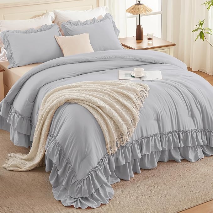 Microfiber Comforter Set - King - 3 Piece