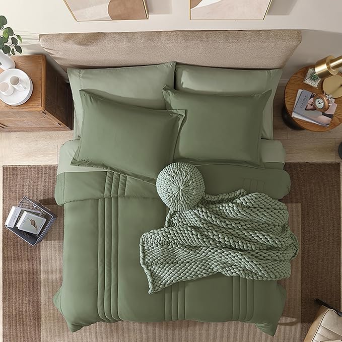 Comforter Set - Queen - 7 Piece