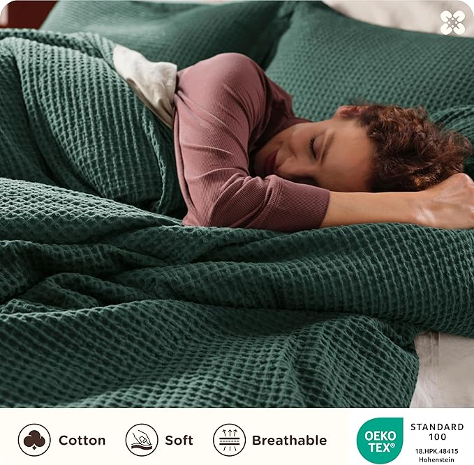 100% Cotton Duvet Cover Set - Queen - 3 Piece