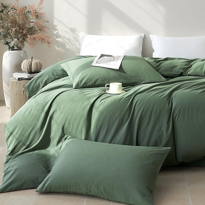 Linen Duvet Cover Set - Queen