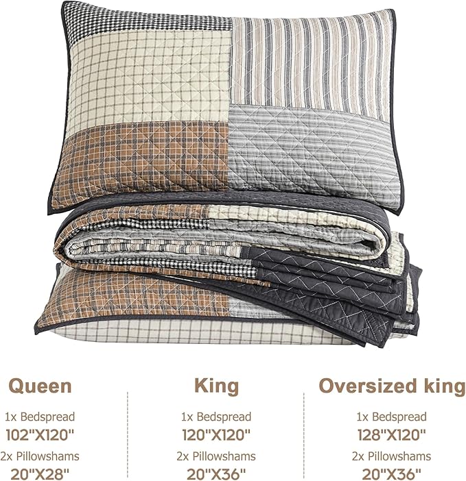 100% Cotton Bedding Set - Queen
