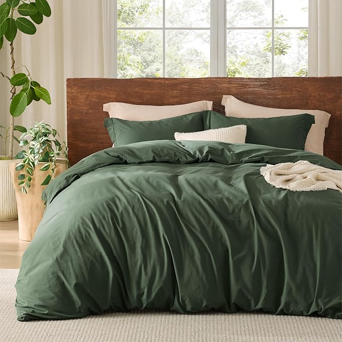 Linen Duvet Cover Set - Queen