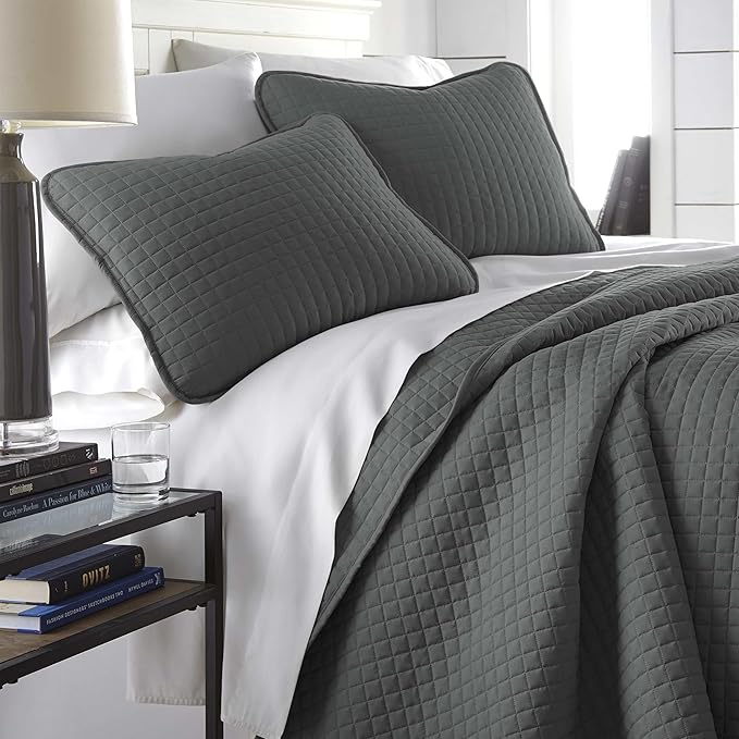Microfiber Quilt Set - Twin