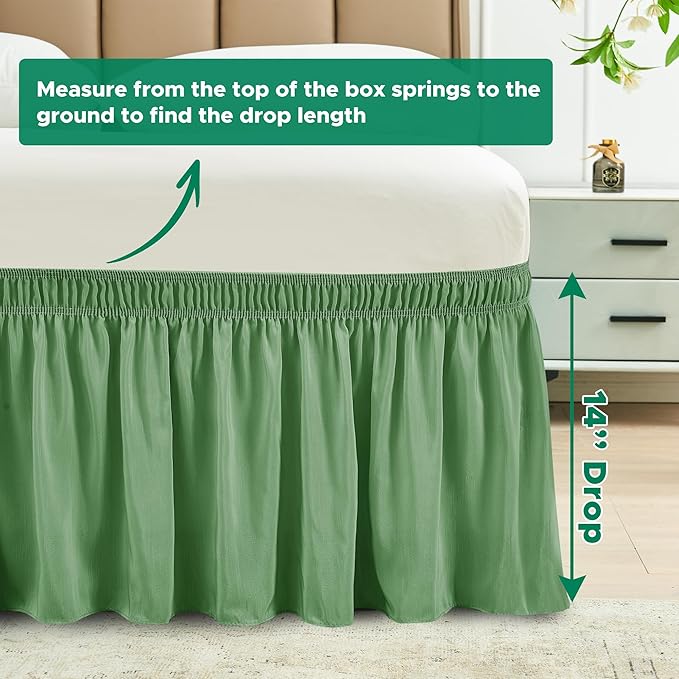 Bed Skirt - King - 14 in Drop
