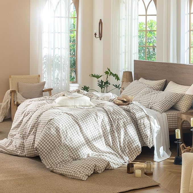 Linen Duvet Cover Set - King