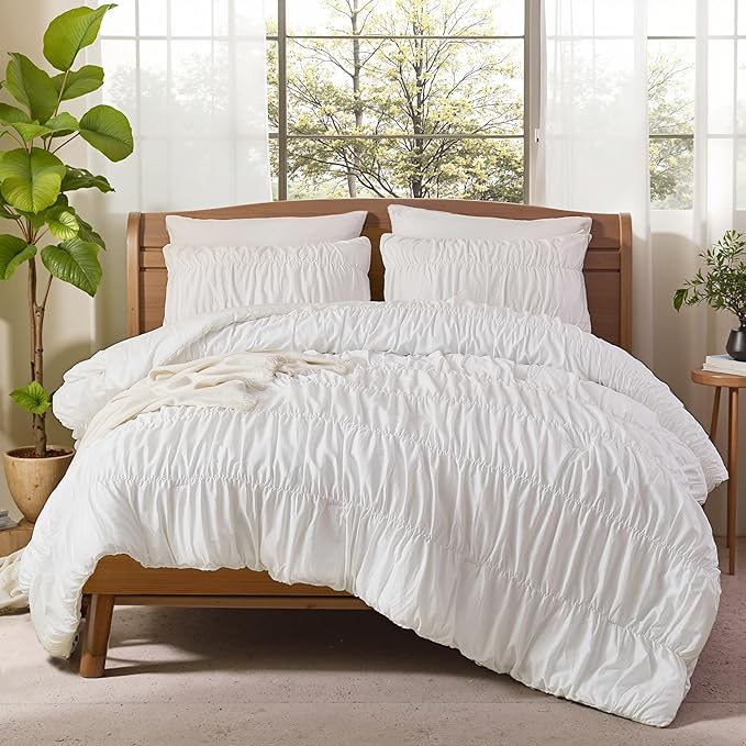 100% Cotton Comforter Set - Queen - 3 Piece