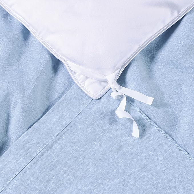 Linen Cooling Duvet Cover Set - King